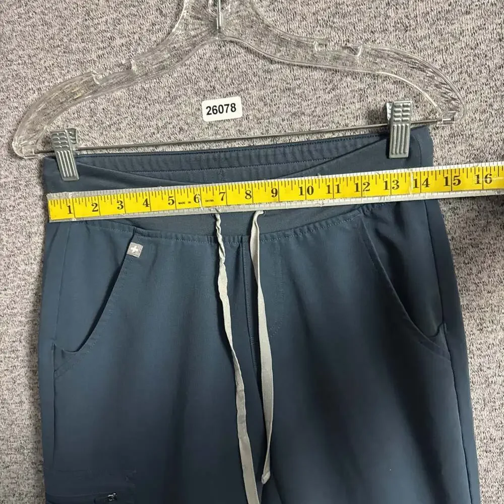 Figs Women’s Size XS Dark Harbor #1738 Zamora Cargo Scrub Pant - Pockets